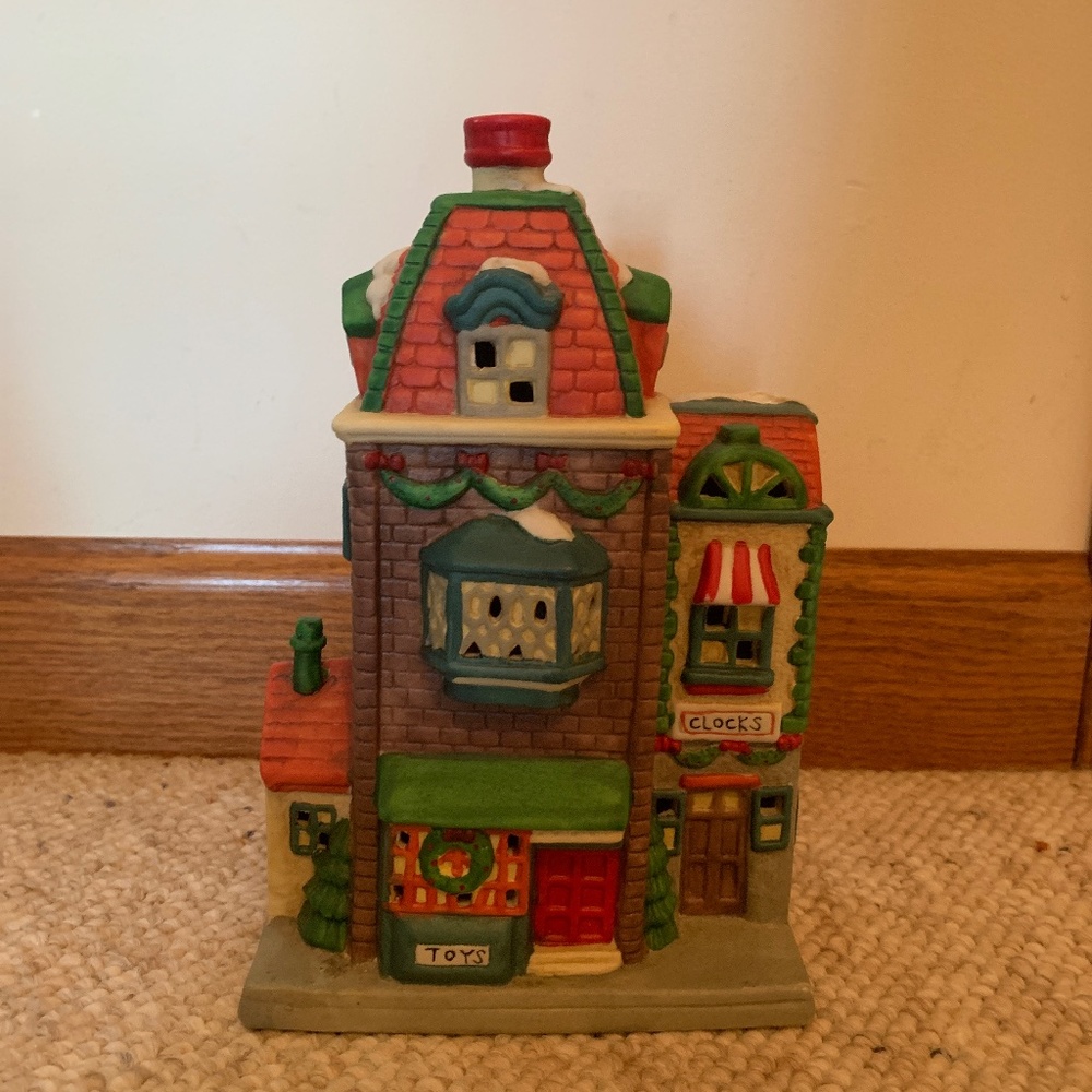 Dickens Collectable 1995 Toys/ Clock shop